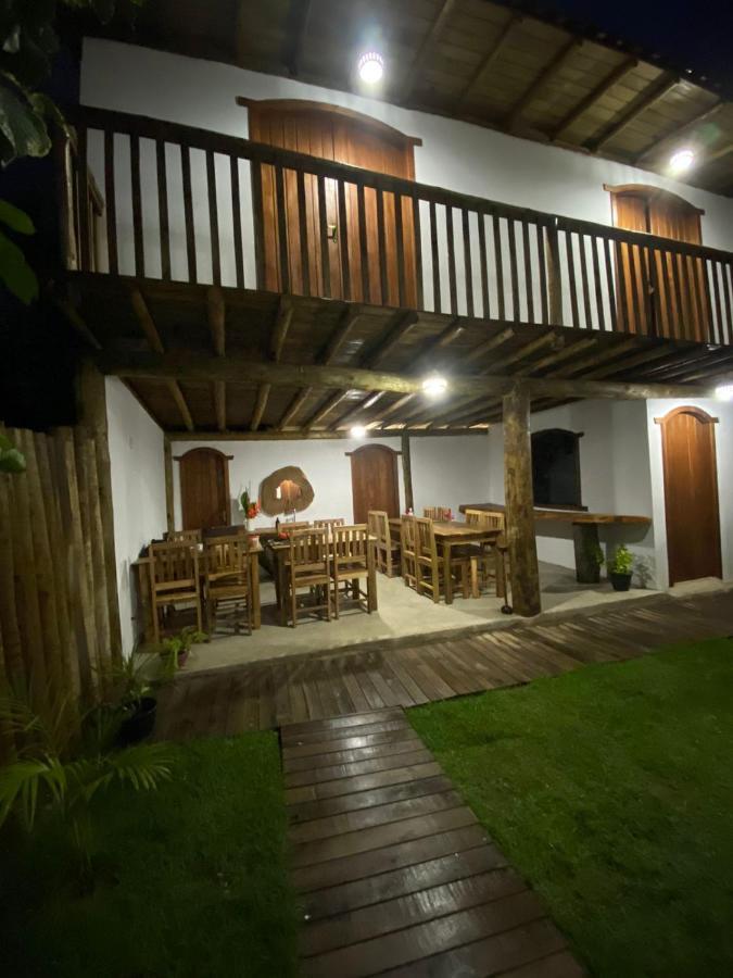 Pousada Dendê Caraíva Exterior foto